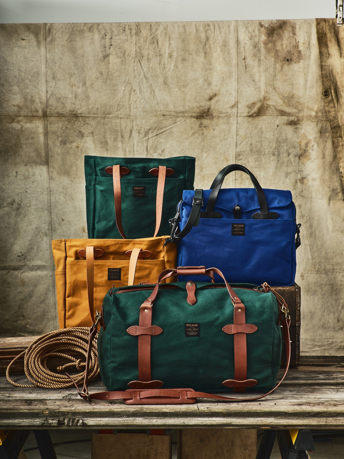 Medium Rugged Twill Duffle Bag