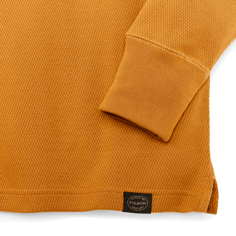 Waffle Knit Henley