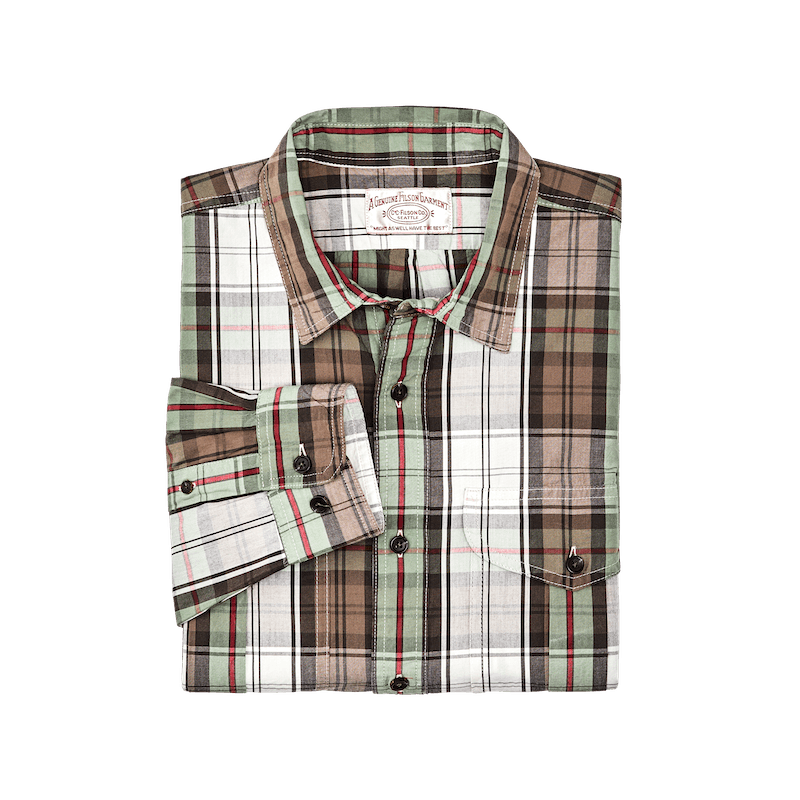 Washed Feather Cloth Shirt