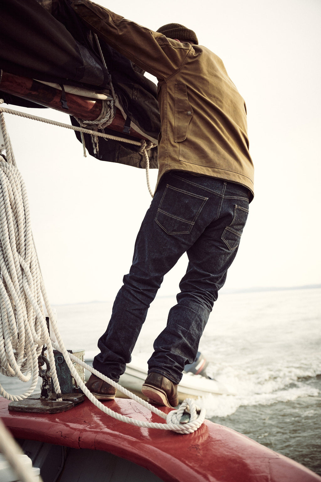 Lined Tin Cloth Cruiser Jacket