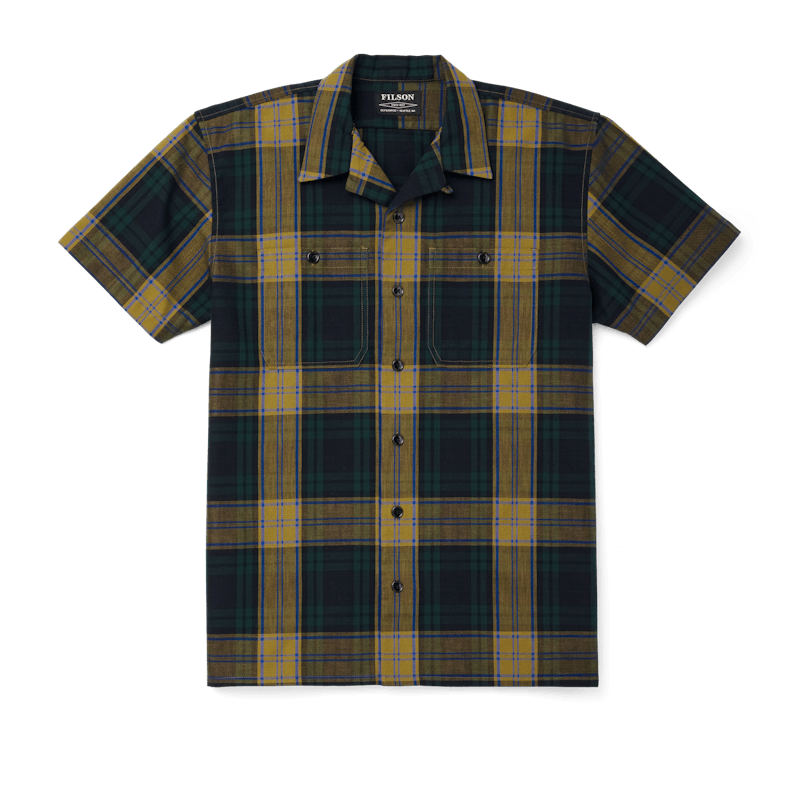 Rustic Short Sleeve Camp Shirt
