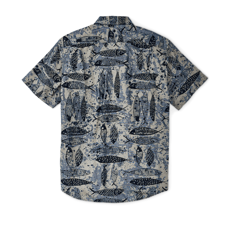 Short Sleeve Chambray Shirt