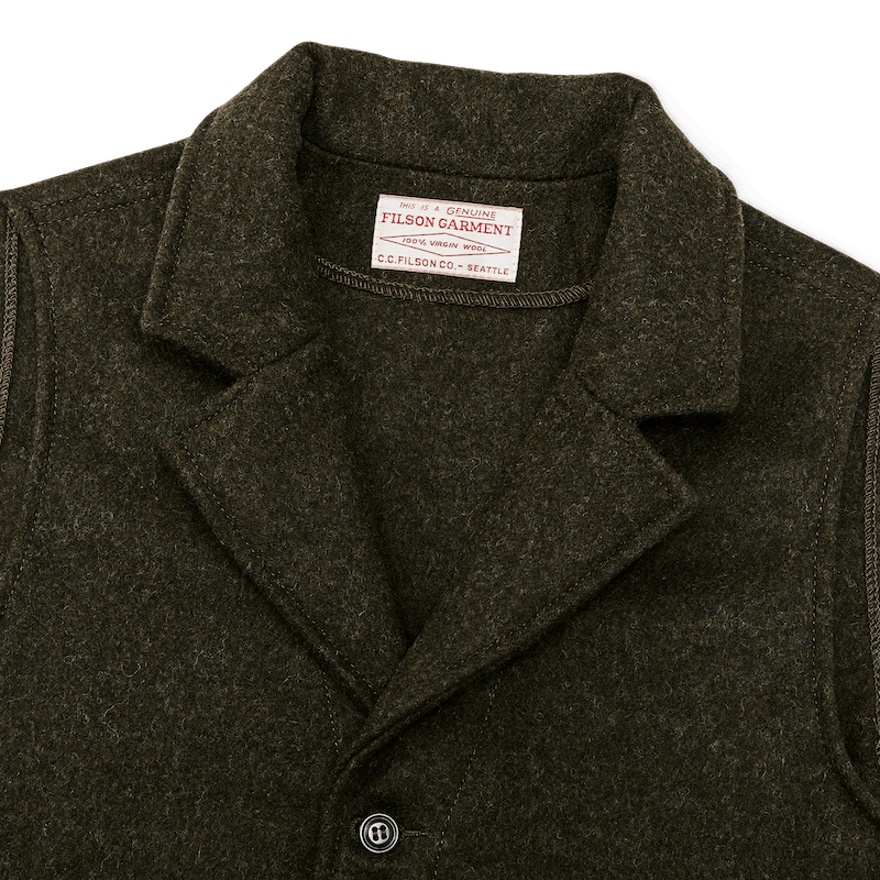 Mackinaw Wool Western Vest