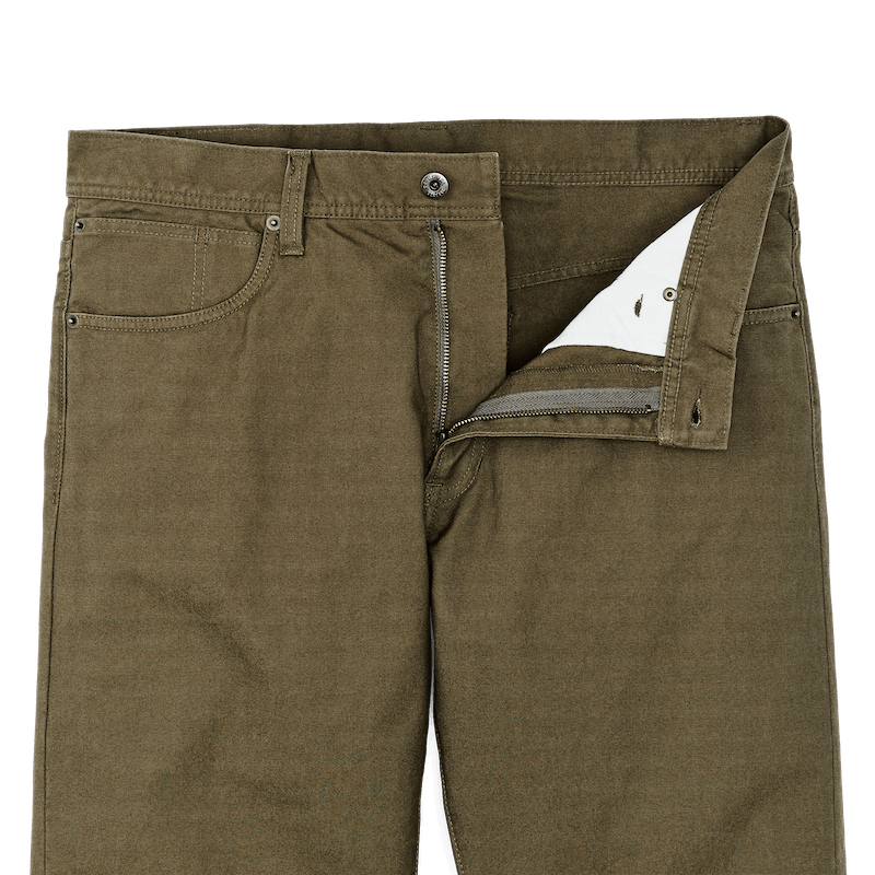 Dry Tin Cloth 5-Pocket Pants