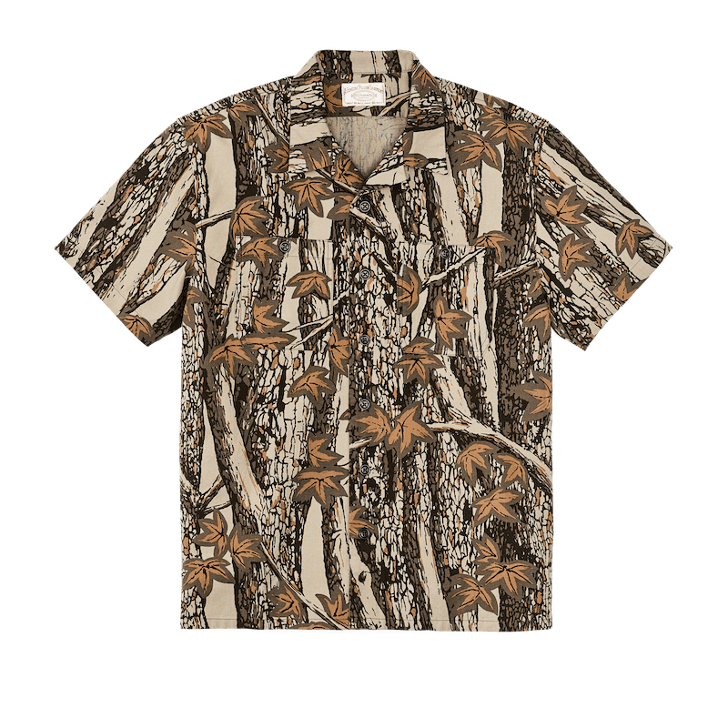 Rustic Short Sleeve Camp Shirt